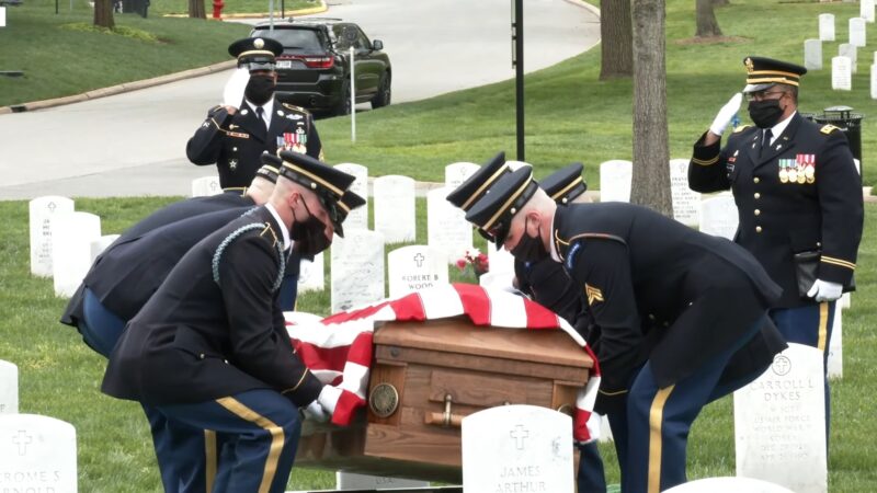 WWII Veteran Robert Belch's Full Honors Funeral