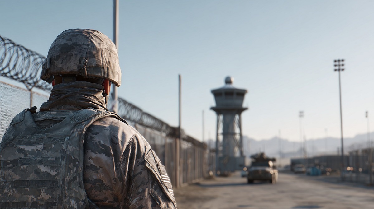 Take Photos at a Military Base